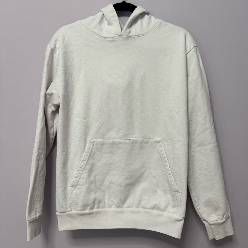 Talentless Blank White Hoodie